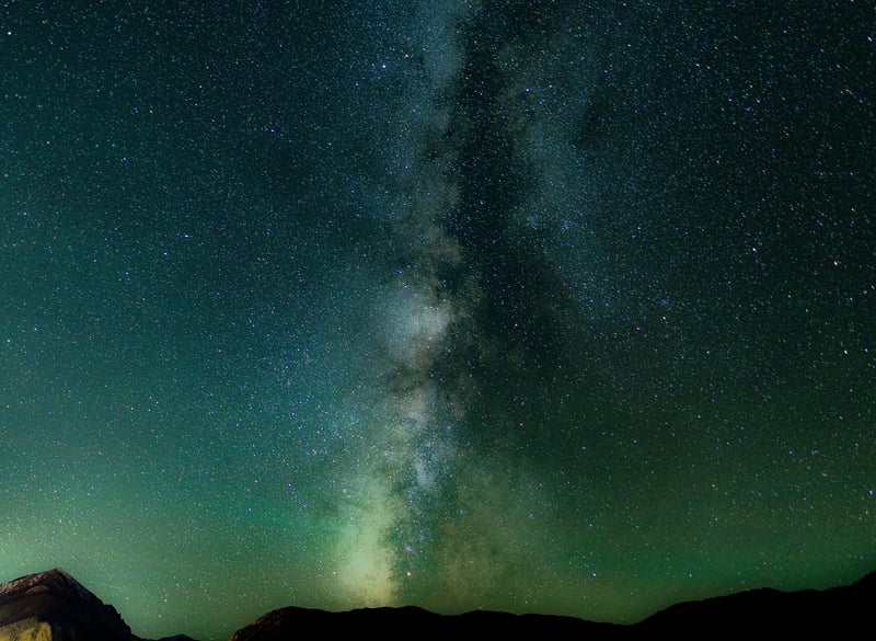 Starry Night Sky Wedding Ceremony